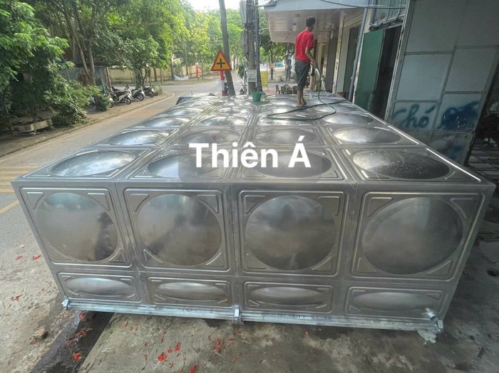 Bồn lắp ghép Inox - Giải pháp tối ưu cho mọi nhu cầu lưu trữ nước