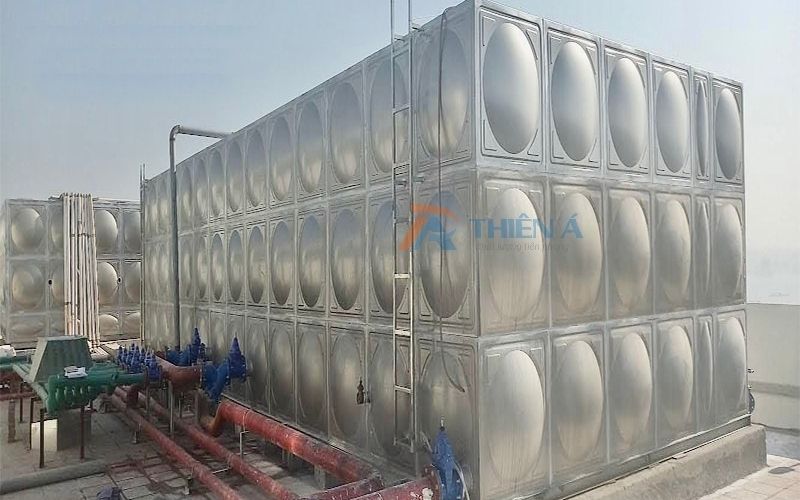 Bồn nước lắp ghép được ứng dụng vào lĩnh vực nào?