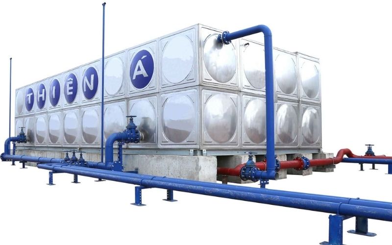 Mua bể vuông inox đặt nổi bền đẹp, dung tích đa dạng