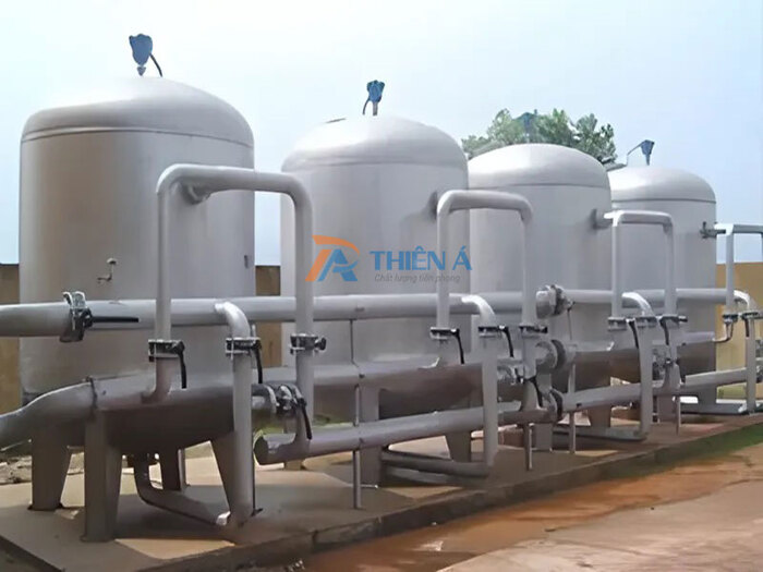 Ứng dụng của bồn lọc áp lực công nghiệp