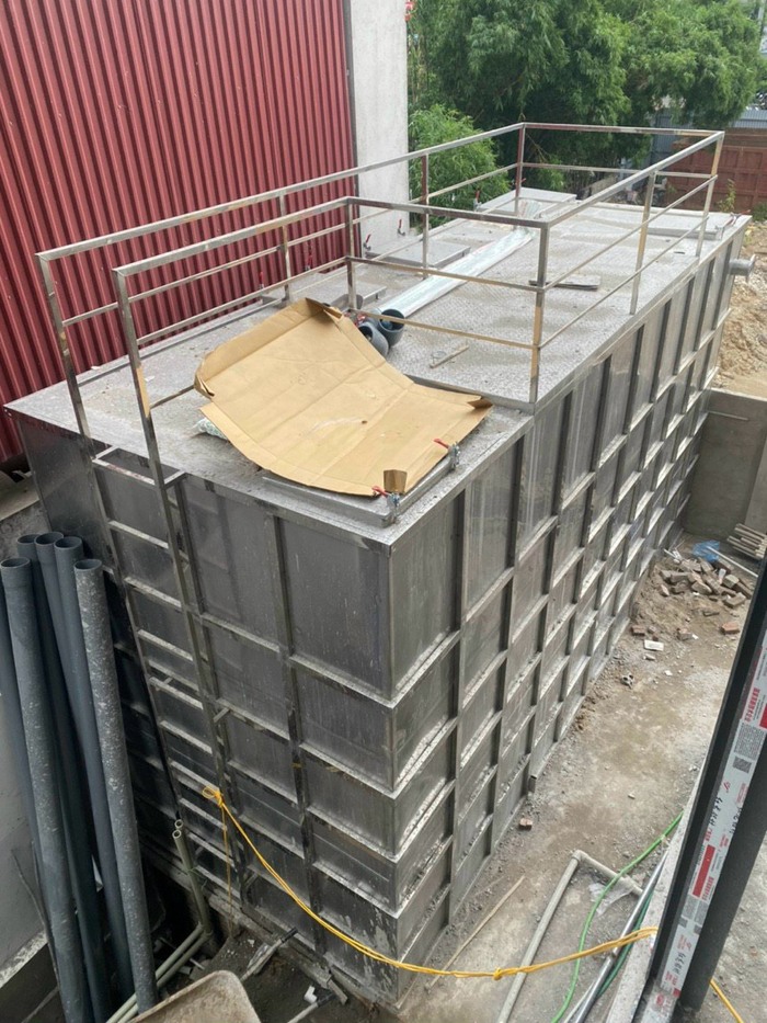 bể nước inox đặt nổi Hà Nội