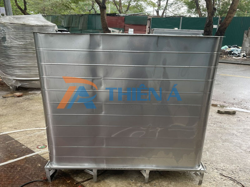 Bể Vuông Đặt Nổi Inox 304 Thiên Á