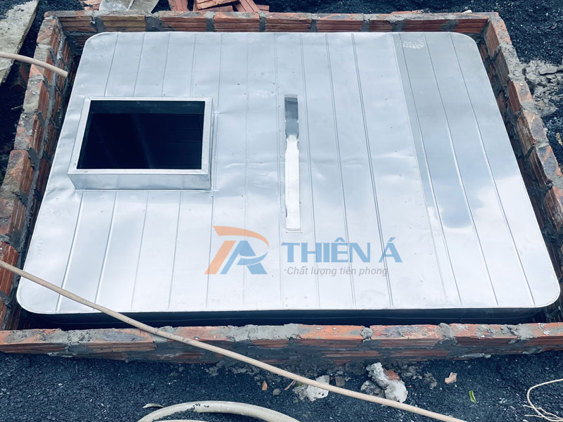 Bể Nước Ngầm Inox Sản Xuất Theo Yêu Cầu