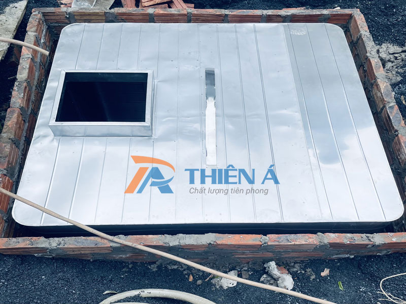 Bể Nước Ngầm Inox 2000L Thiên Á