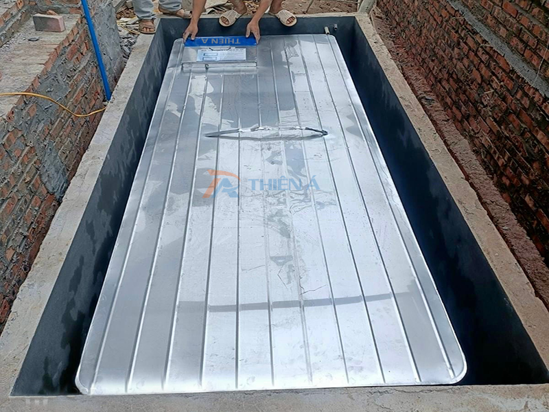 Quy Trình Đặt Hàng và Thi Công Bể Nước Ngầm Inox Thiên Á: