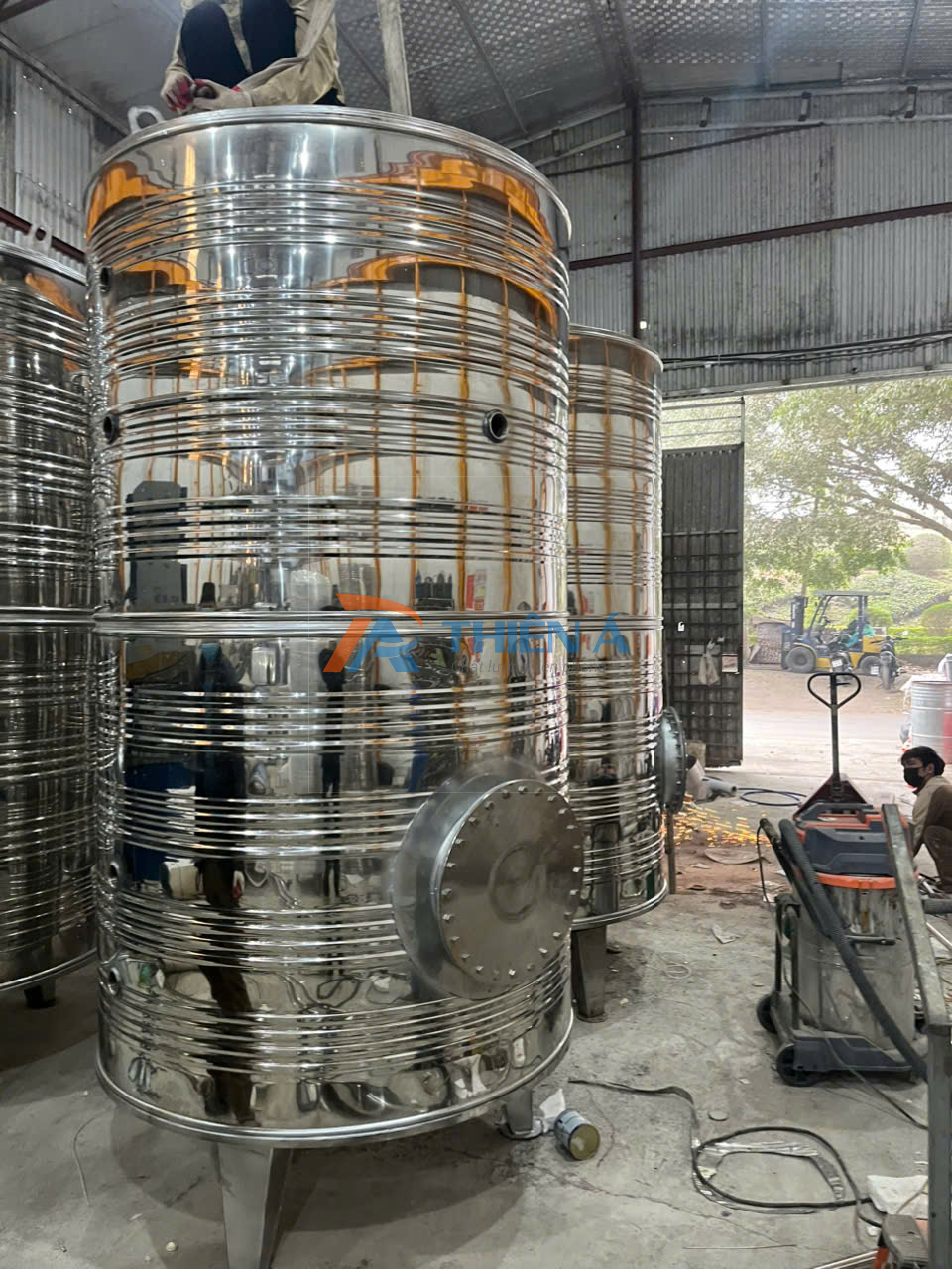 Đặc điểm nổi bật của bồn bảo ôn inox 304 Thiên Á