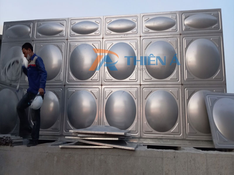 Bồn Nước Lắp Ghép Inox Thiên Á