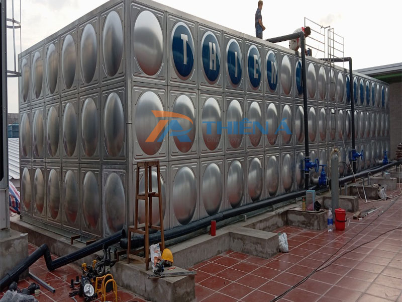 Dự Án Bể Nước Lắp Ghép Inox Tại Nhà Máy HMT, KCN An Dương, Hải Phòng