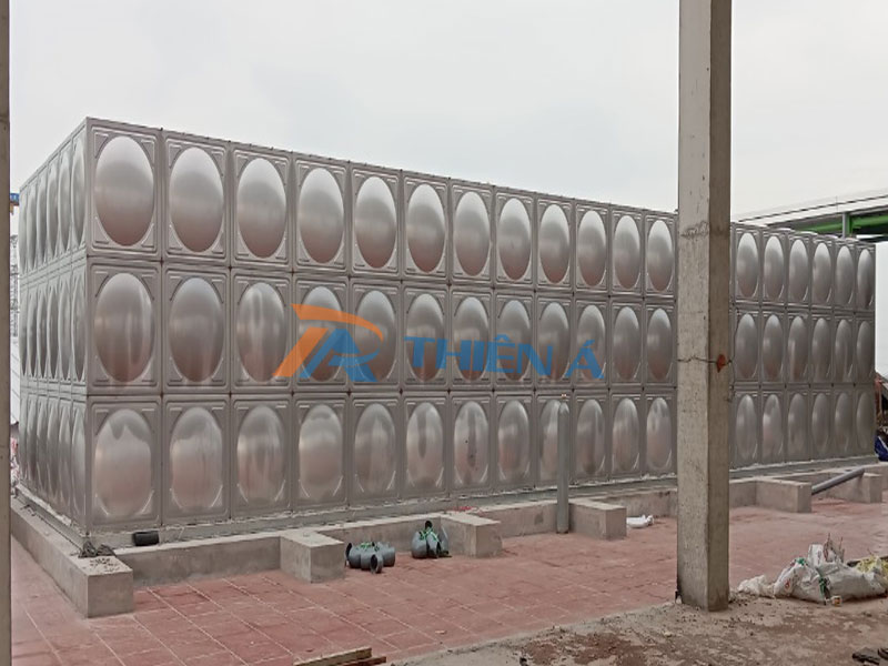 Dự Án Bể Nước Lắp Ghép Inox Tại Nhà Máy HMT, KCN An Dương, Hải Phòng