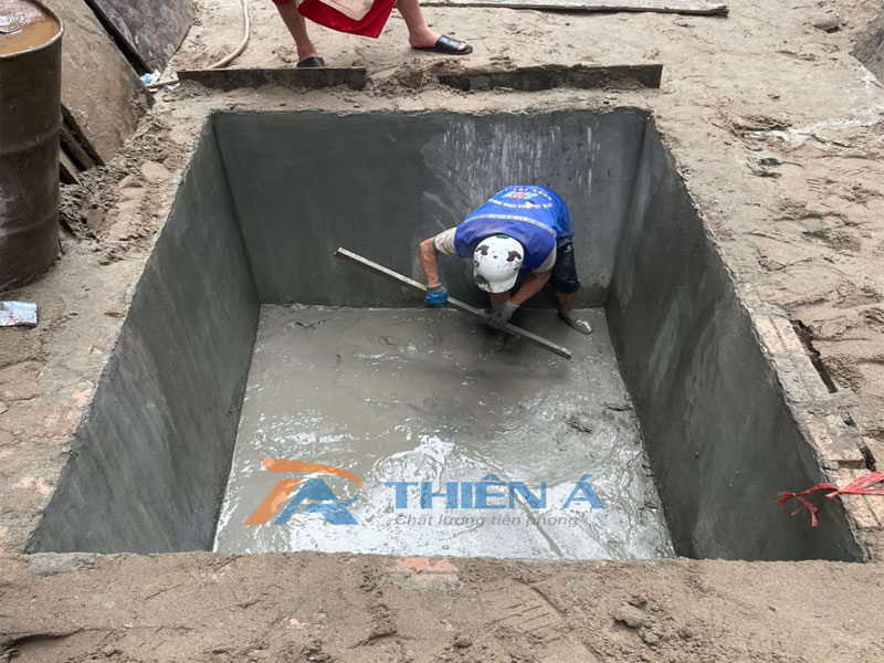 Bể Nước Ngầm Inox Nhà Phố Thiên Á