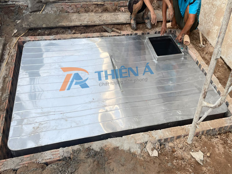 Bể Nước Ngầm Inox Nhà Phố Thiên Á