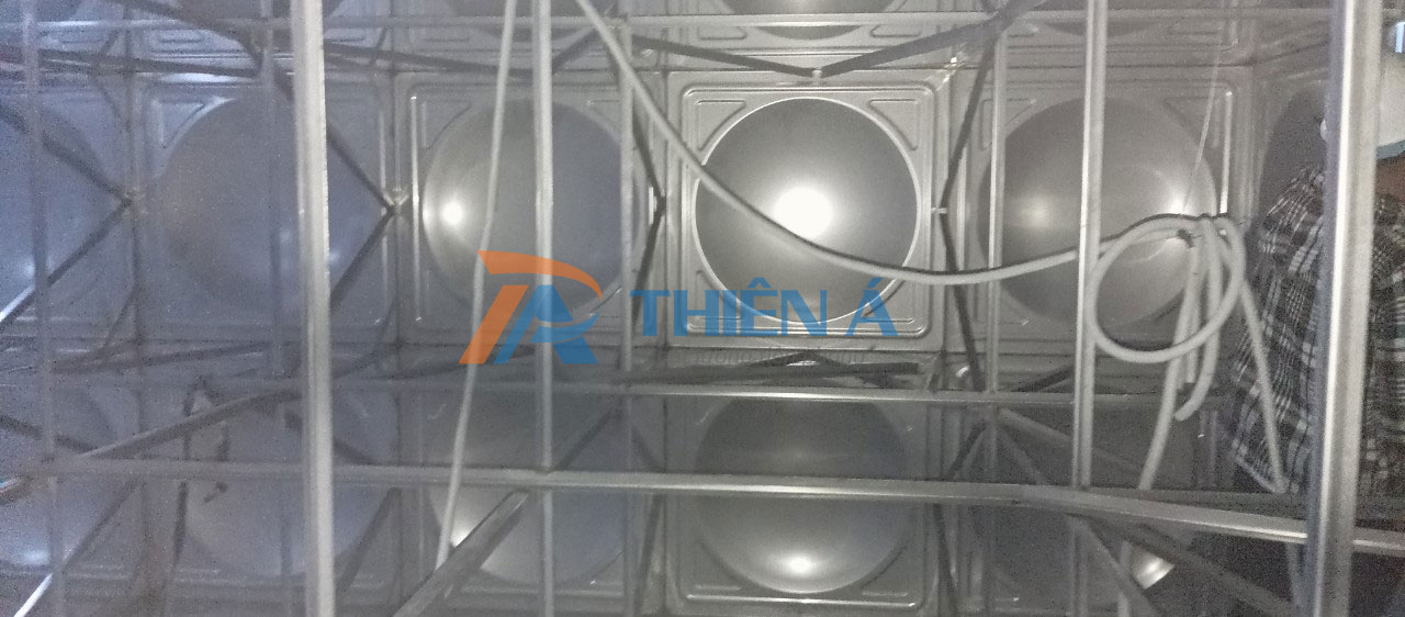 Dự Án Bồn Nước Lắp Ghép Inox - MEDLATEC Thanh Xuân