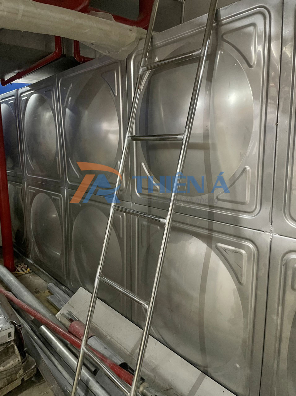 Dự Án Bồn Nước Lắp Ghép Inox - MEDLATEC Thanh Xuân