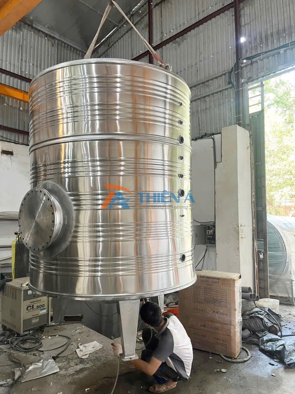 bể nước inox lắp ghép tại quảng trị 1