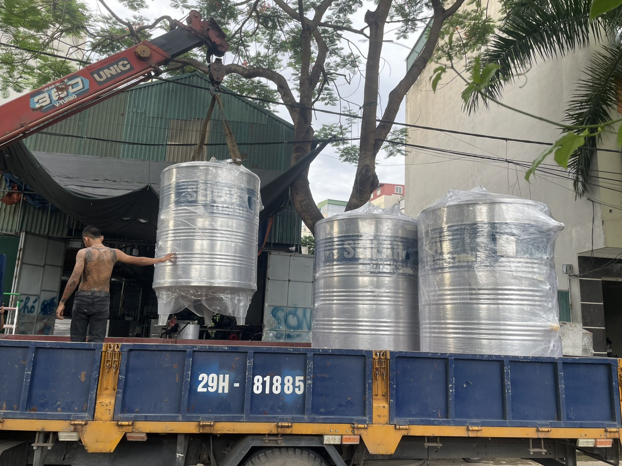 Chuyên bán bồn bảo ôn giữ nhiệt 5000l bền bỉ giá rẻ