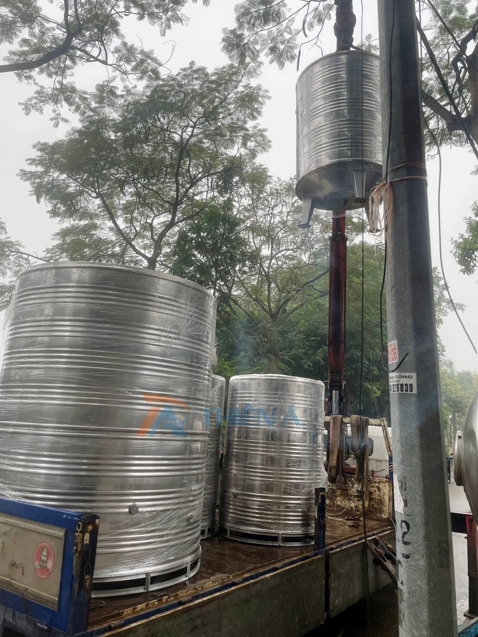 Dịch vụ gia công bồn inox công nghiệp Hà Nội chuyên nghiệp