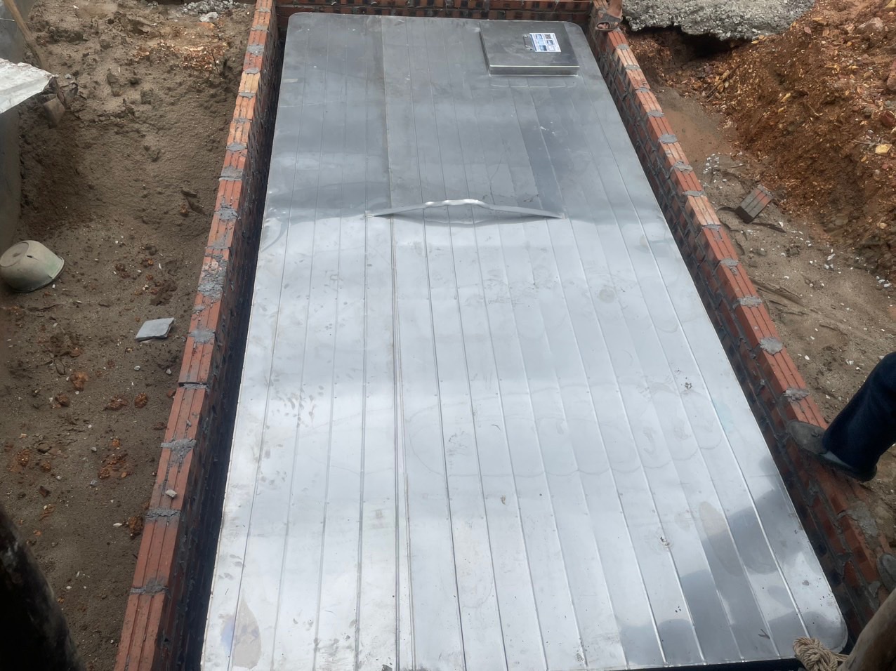 Sản xuất bể nước ngầm inox theo yêu cầu chất lượng vượt trội